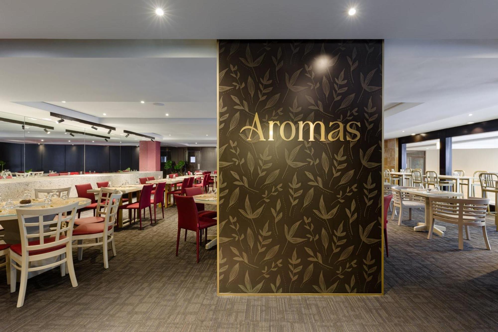 Sheraton Grand Panama Buitenkant foto Aromas restaurant